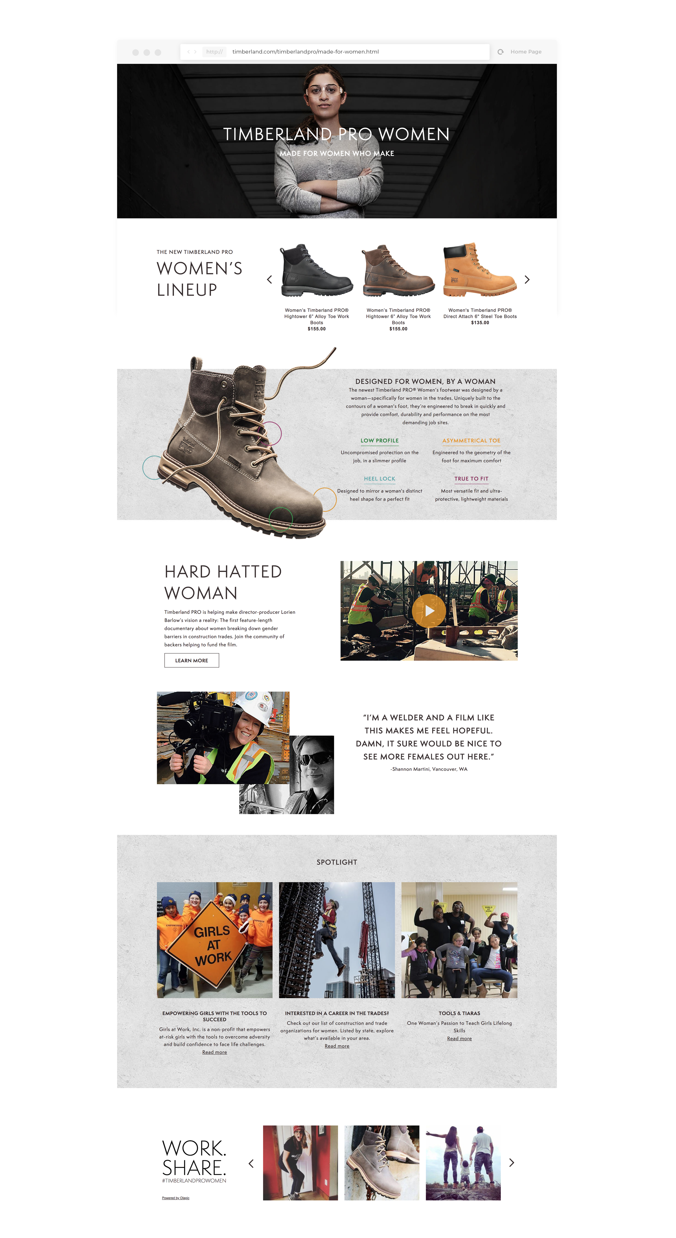 timberland site